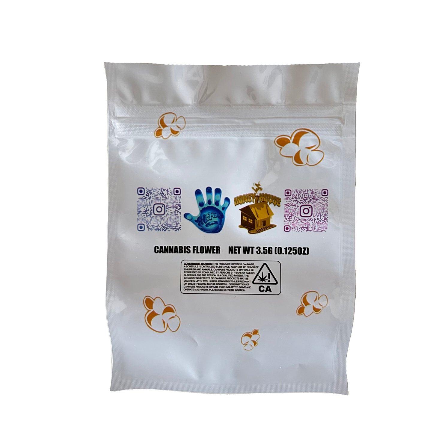 Pop Lato 3.5G Mylar Bags