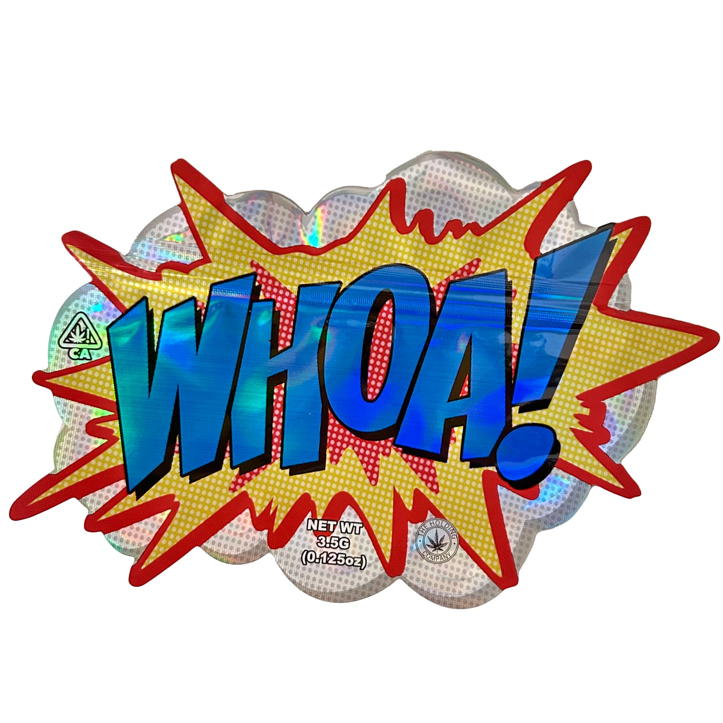 WHOA! Cutout 3.5G Mylar Bags