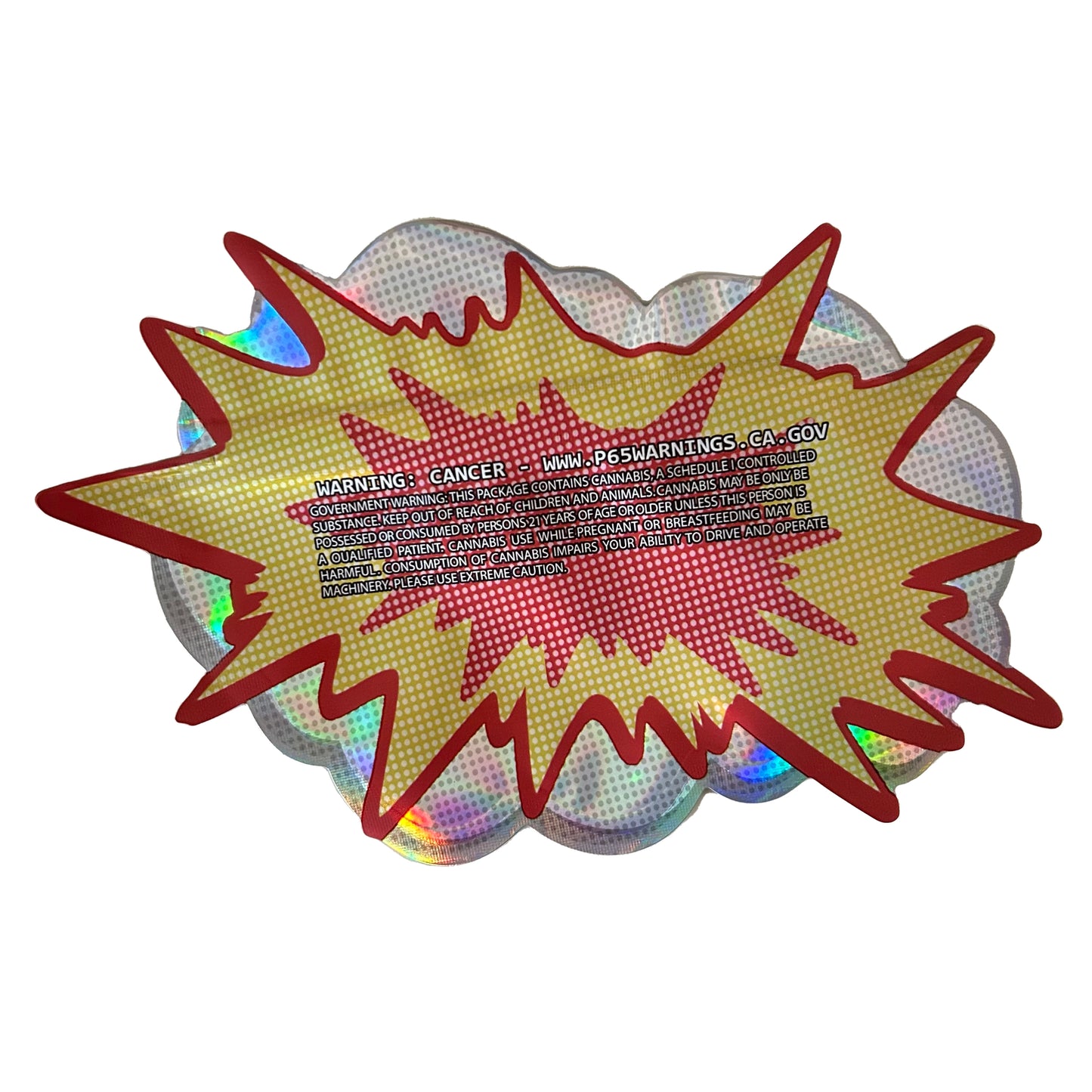 WHOA! Cutout 3.5G Mylar Bags