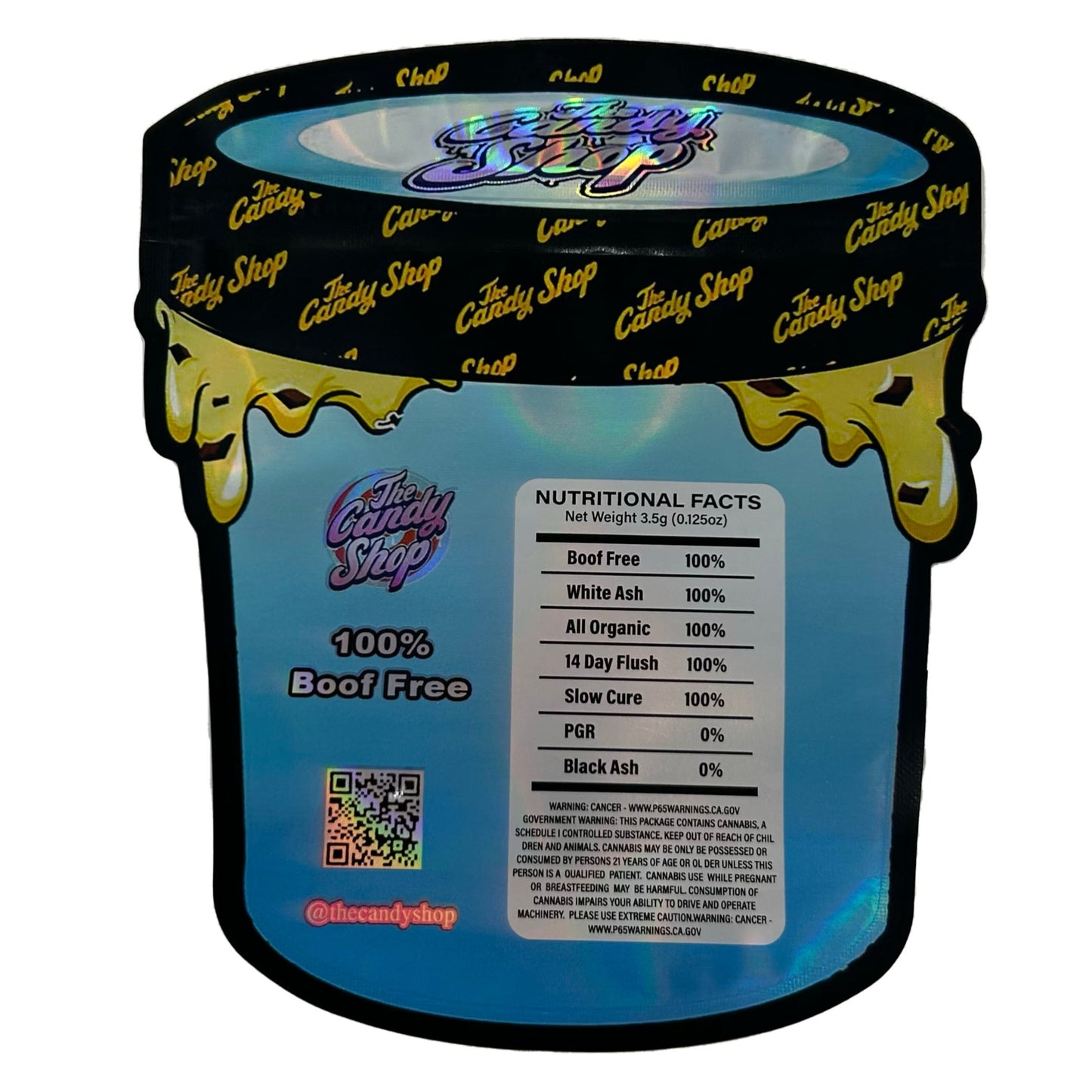 Candy Shop 3.5G Mylar Bags