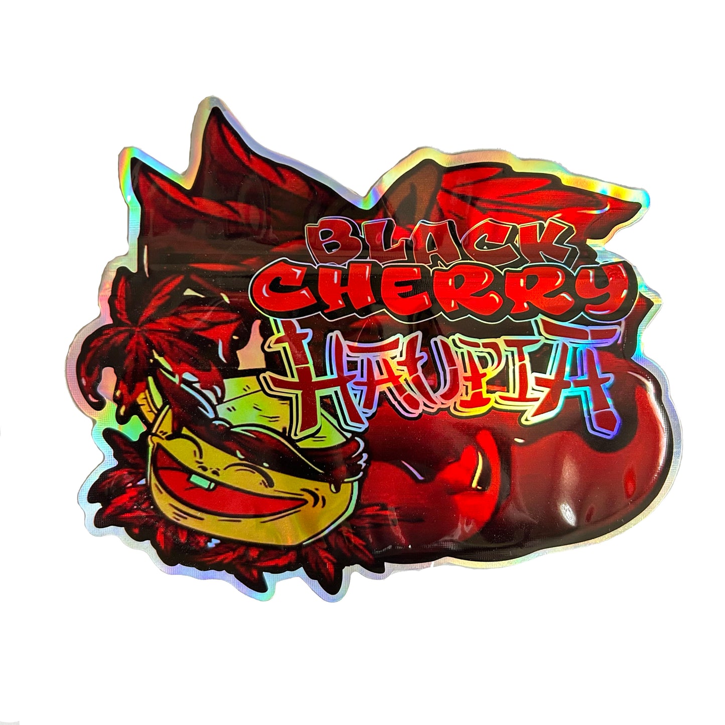 Black Cherry HAOPIA 3.5G Mylar Bags