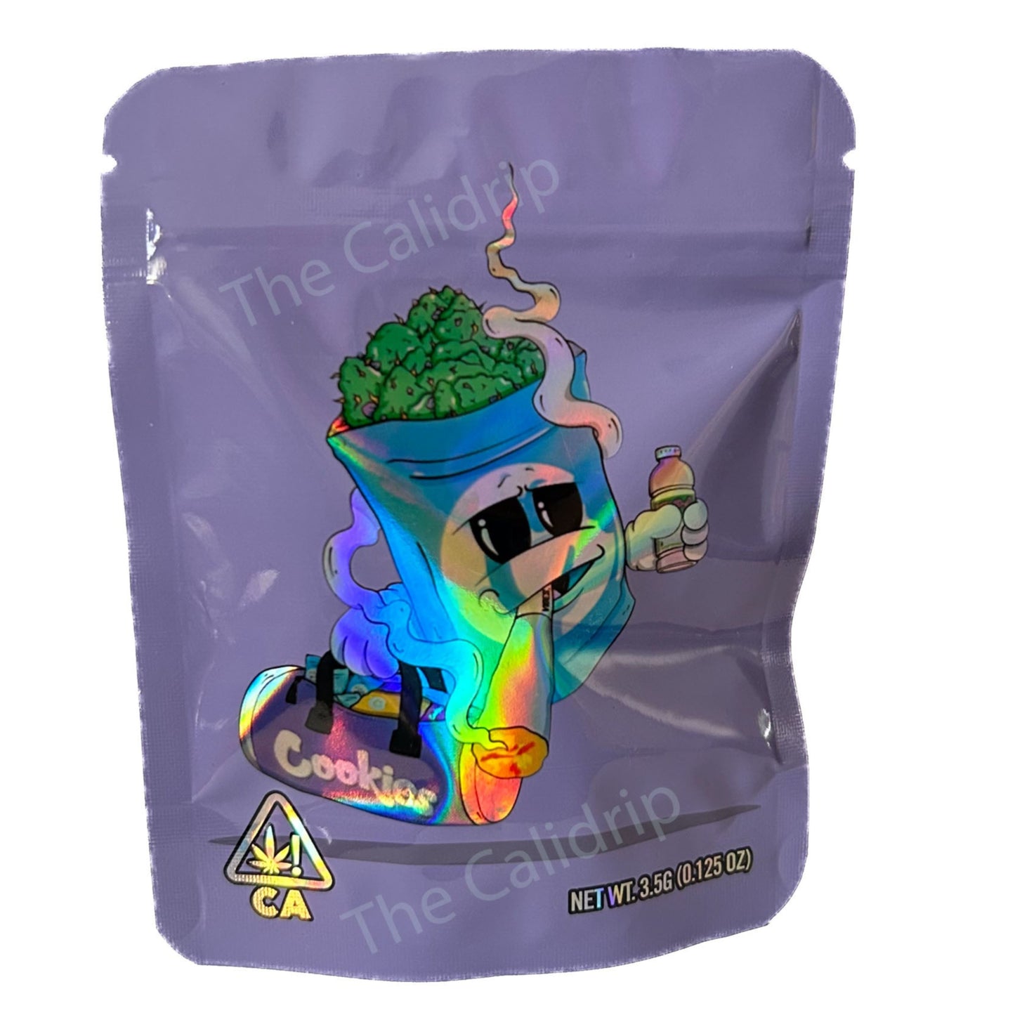 Purple Cookies 3.5G Mylar Bags