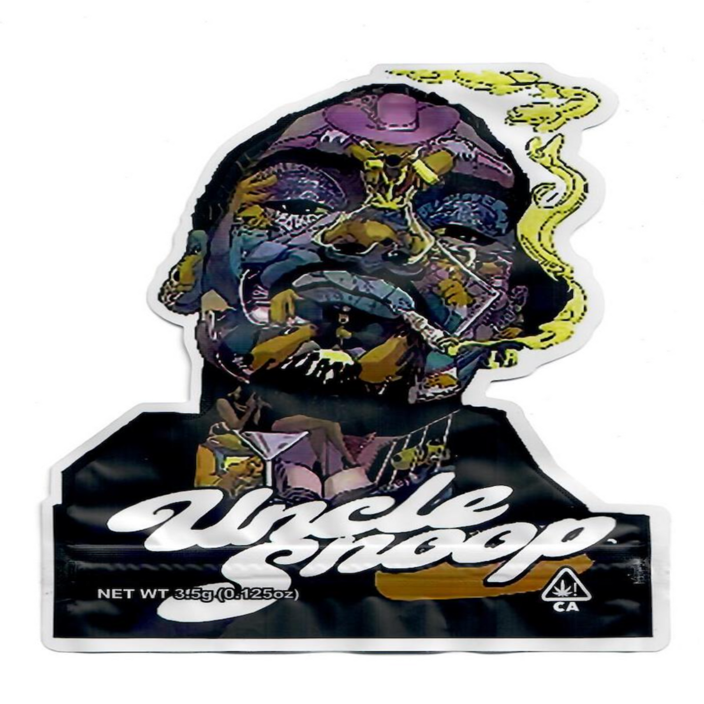 Uncle Snoop 3.5G Mylar Bags