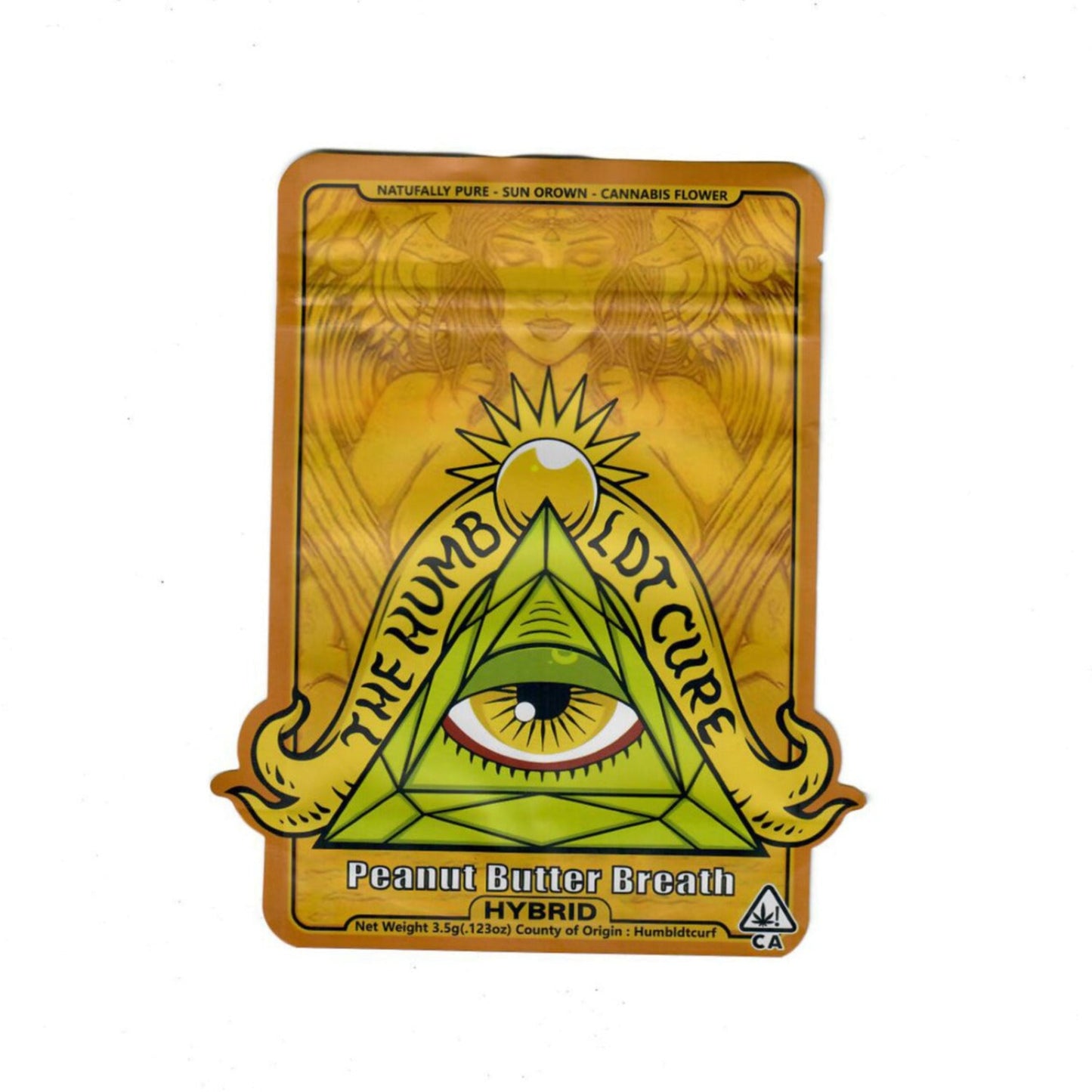 The Humb LDT Cure Peanut Butter Breath 3.5G Mylar Bags