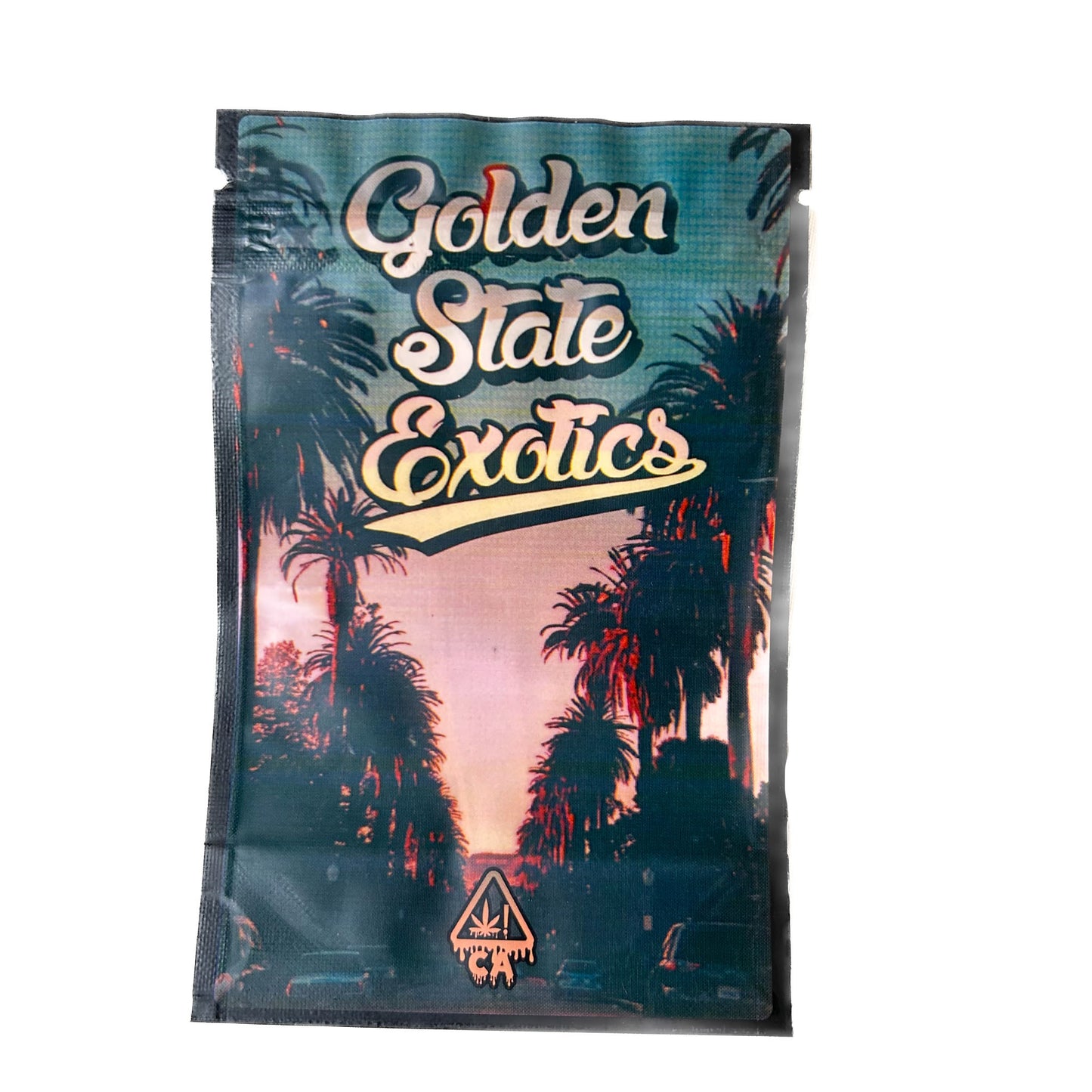 Golden State Exotics 3.5G Mylar Bags