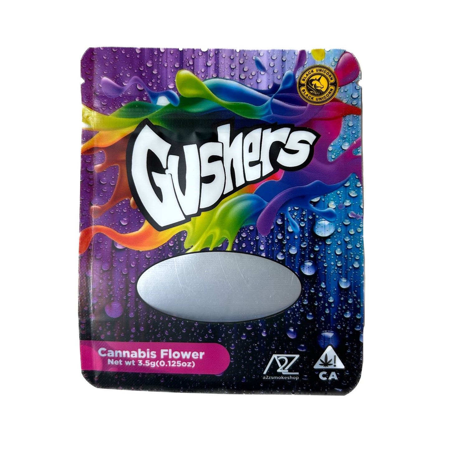 Gushers See-through 3.5G Mylar Bags
