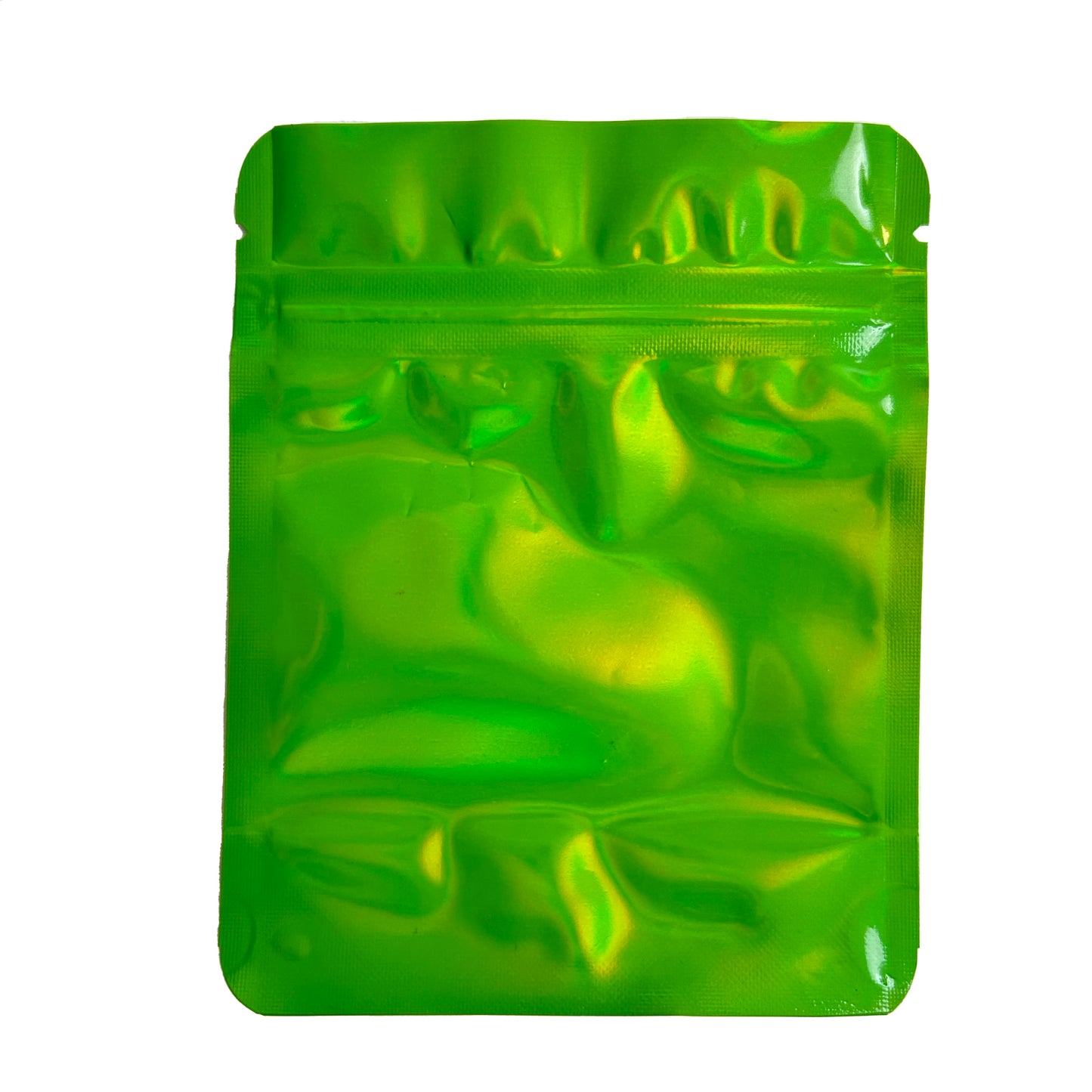 Plain Green 3.5G Mylar Bags
