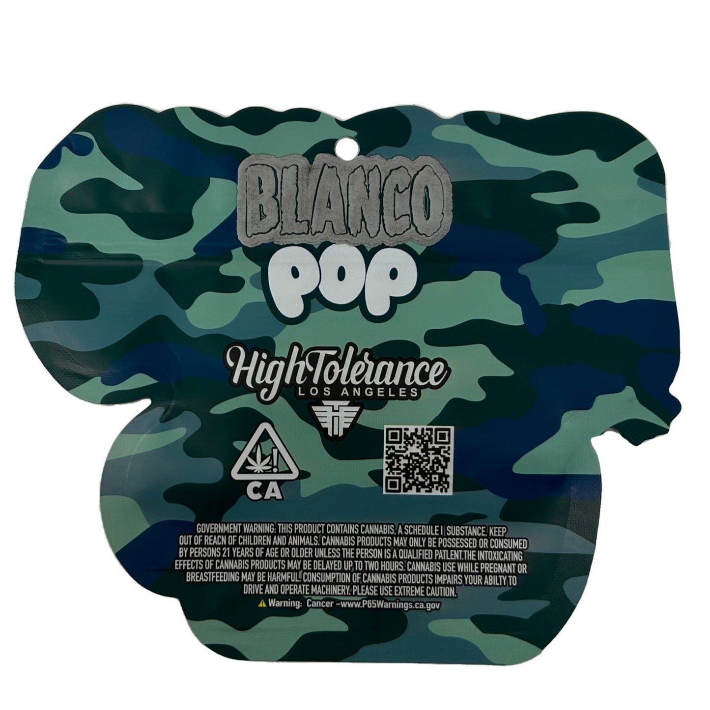 Blanco Pop 3.5G Mylar Bags