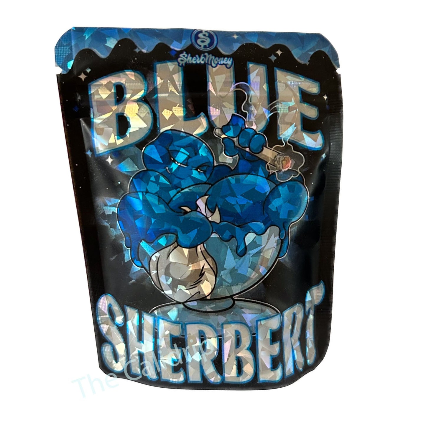 Blue Sherbert 3.5G Mylar Bags