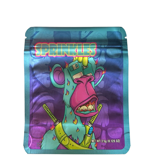 Bluish Sprinkles 3.5G Mylar Bags