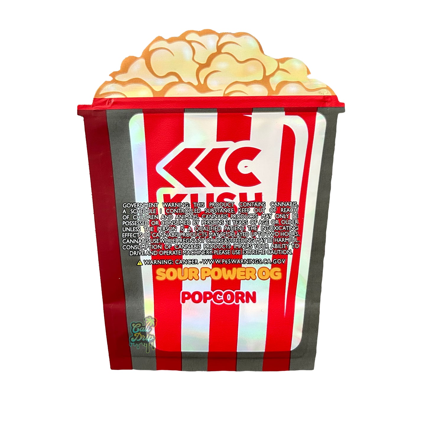 Kush Company Popcorn 3.5G Mylar Bags