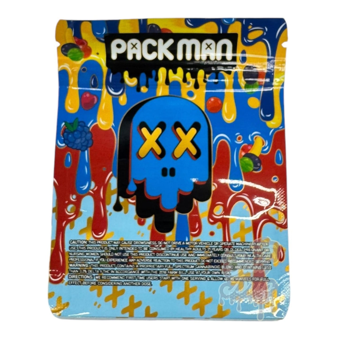 Packman Berries 3.5G Mylar Bags