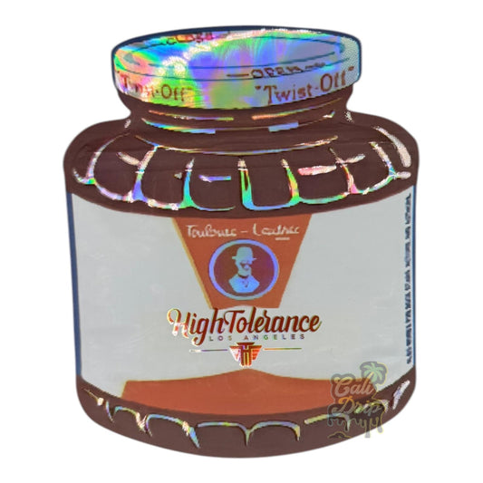 High Tolerance Brown Jar 3.5G Mylar Bags