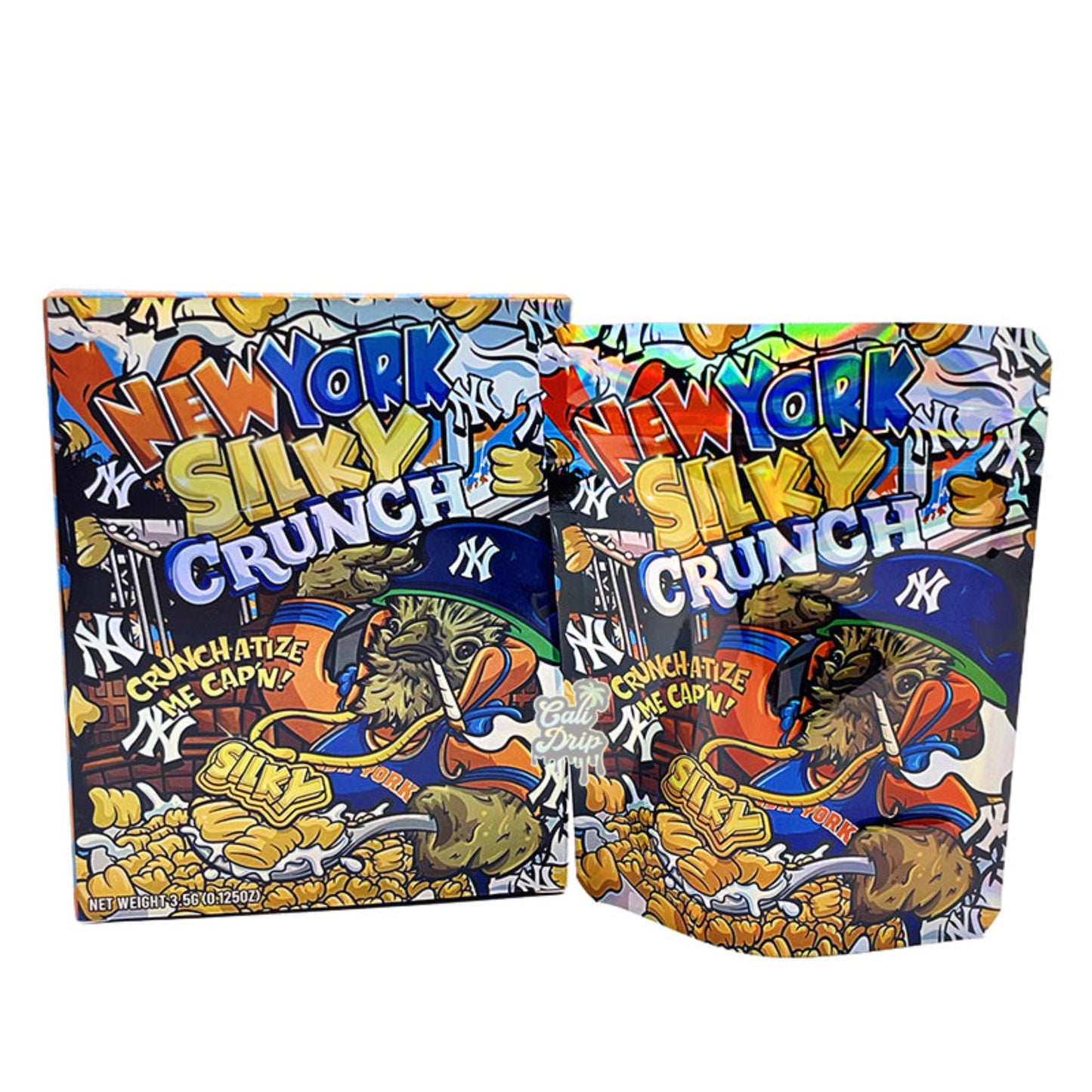 NewYork Silky Crunch 3.5g Mylar Bag and Box