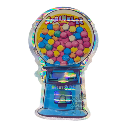 Gum Sprinklez Machine 3.5G Mylar Bags