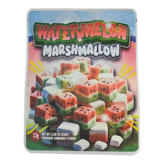 Marshmallow Watermelon 3.5G Mylar Bags