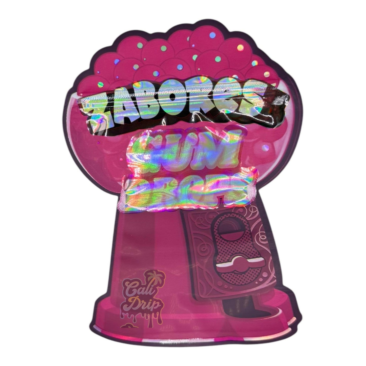 Zabores Pink Gum Drop 3.5G Mylar Bags