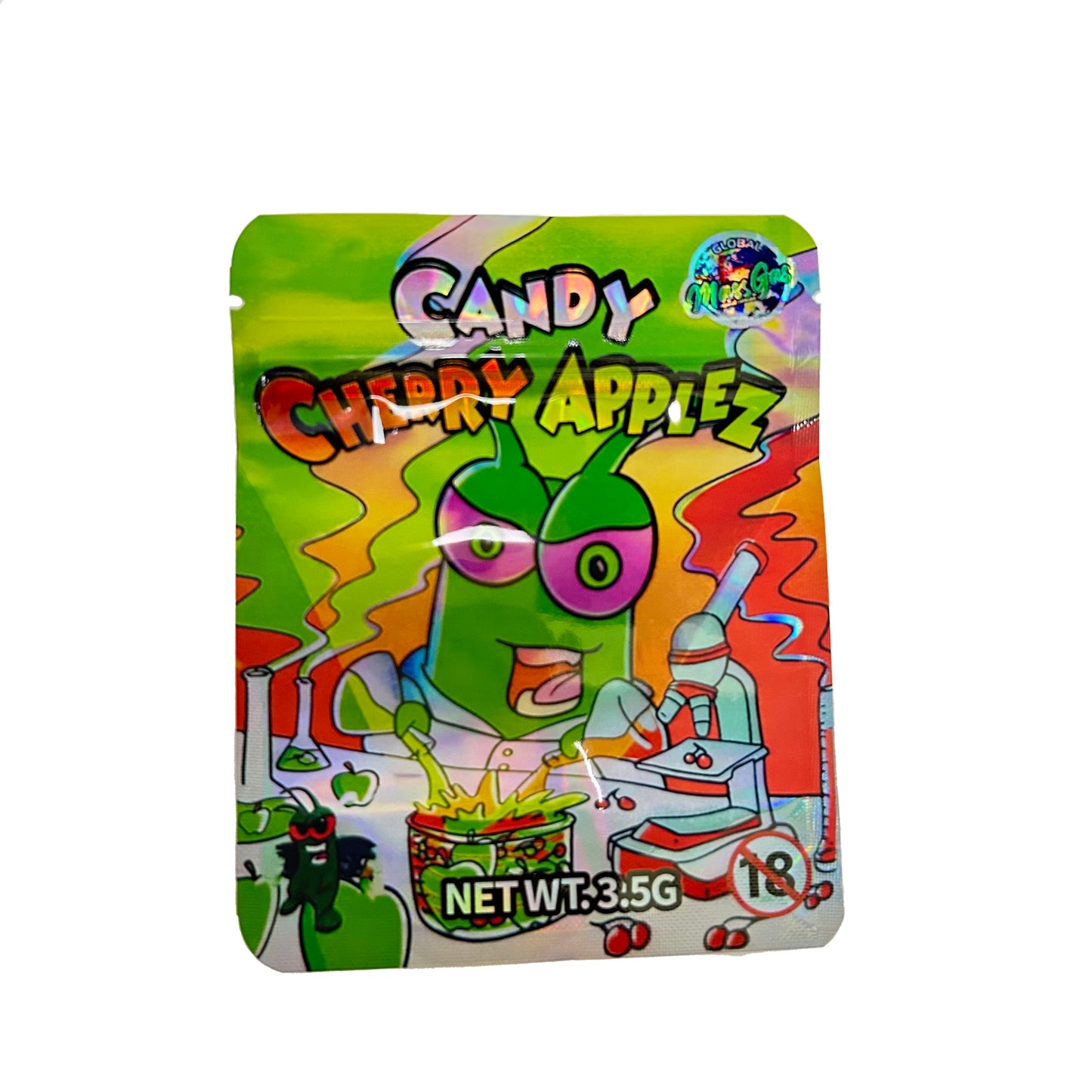 Candy Cherry Apllez 3.5G Mylar Bags