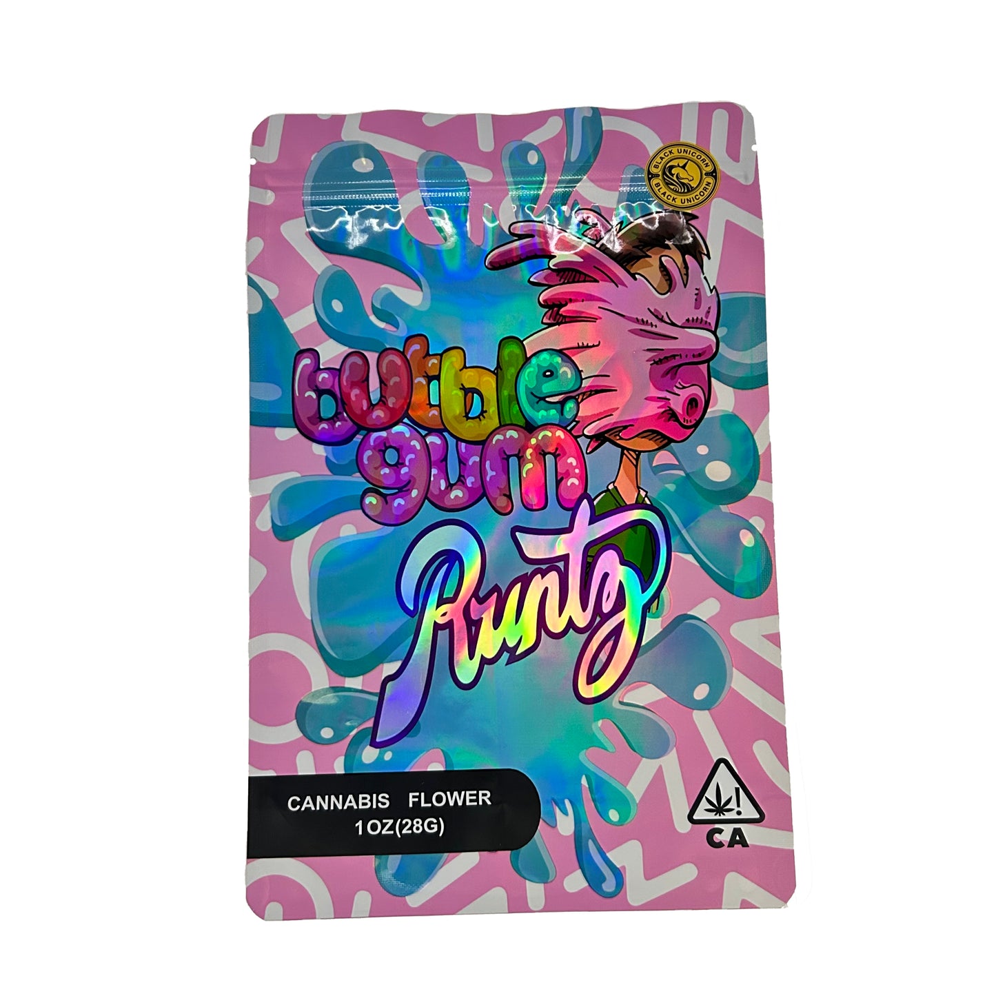 Bubble Gum Runtz 1 oz Mylar Bag