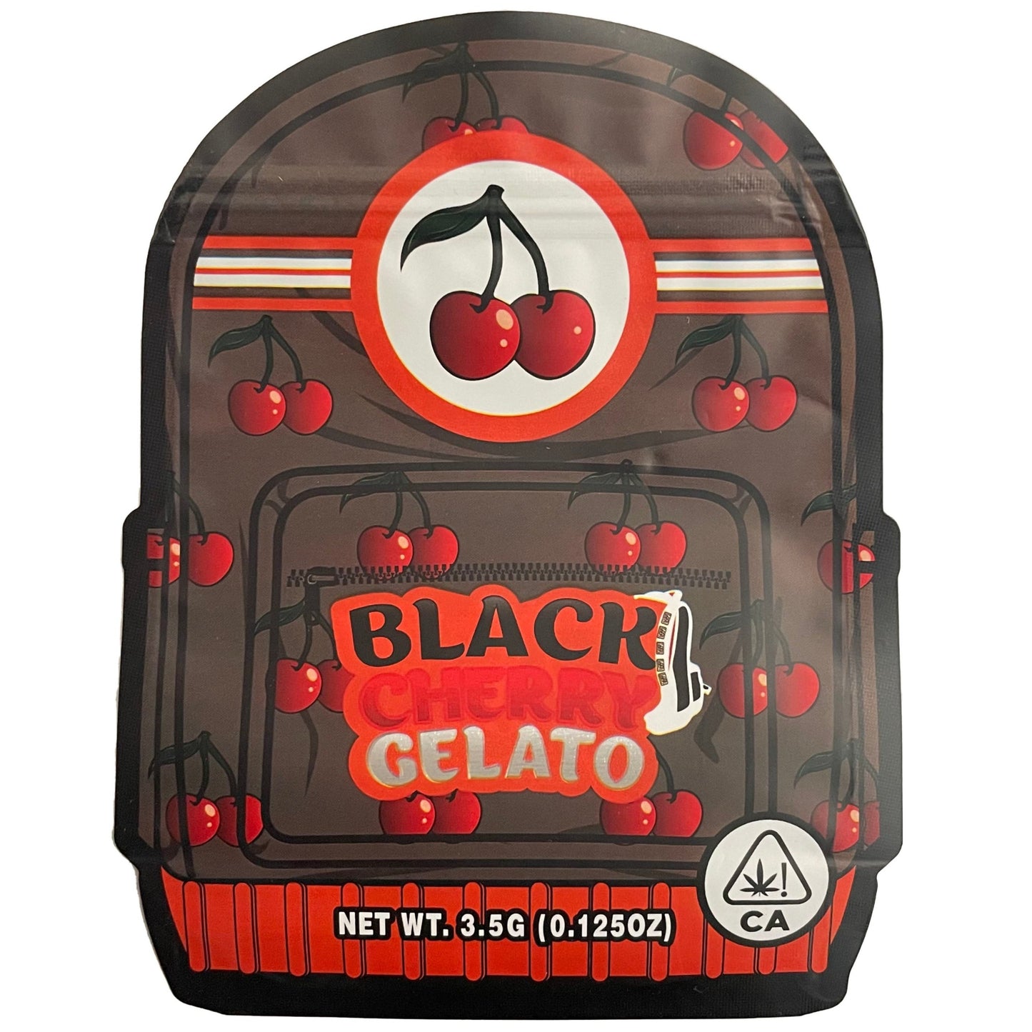 Black Cherry Gelato 3.5G Mylar Bags