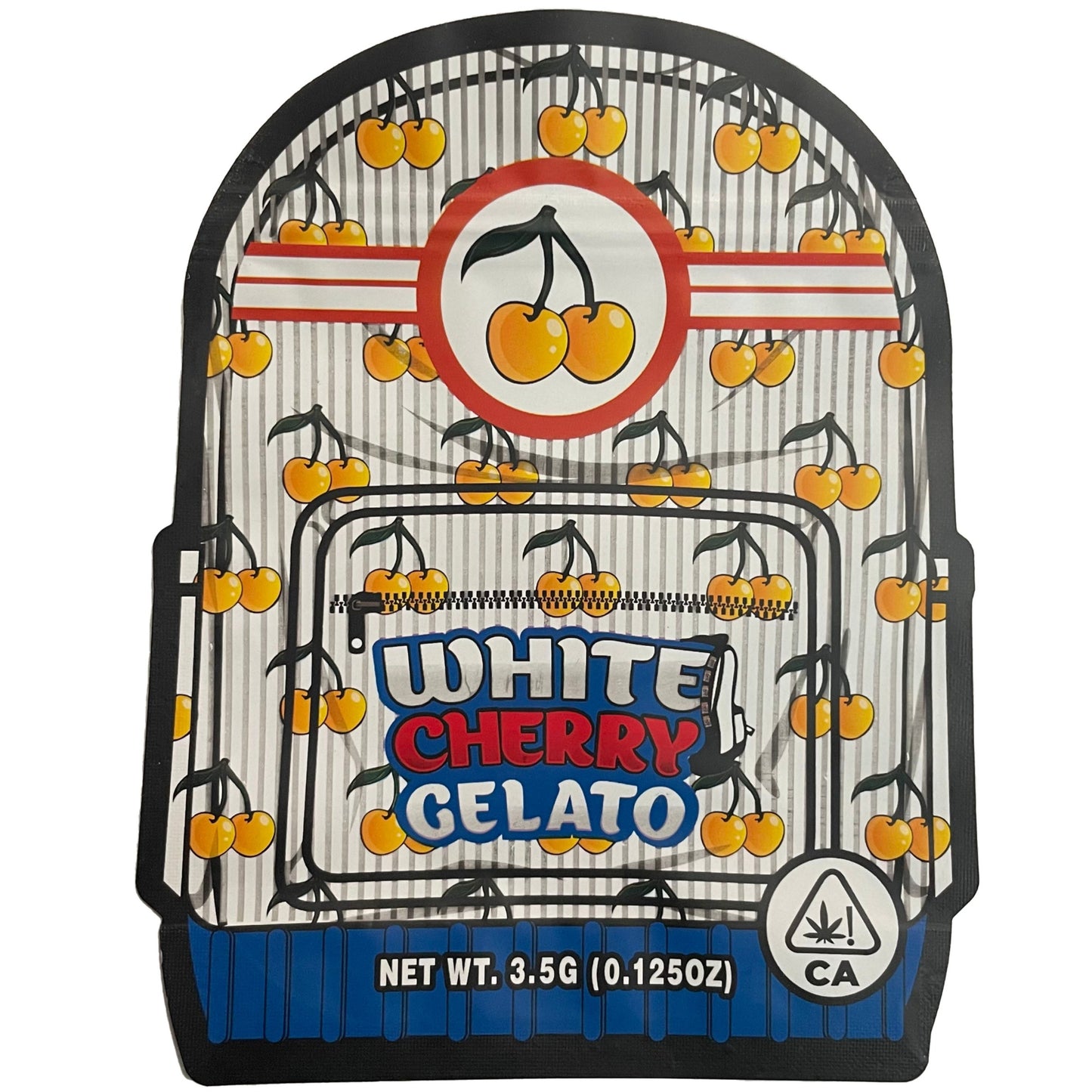 White Cherry Gelato 3.5G Mylar Bags