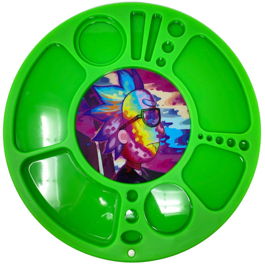SPINNING GLOW UP TRAY RICK GREEN