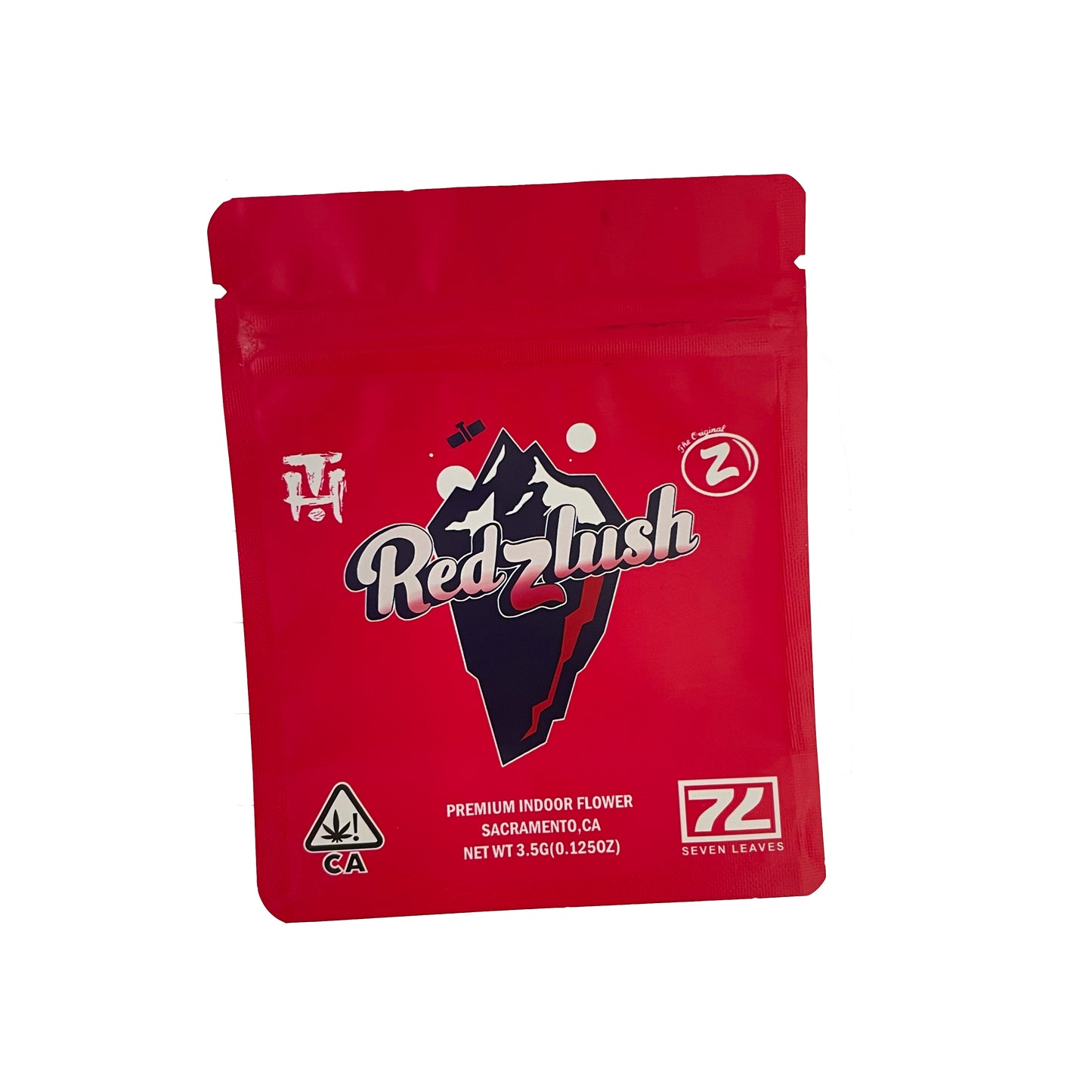 Red Zlush 3.5G Mylar Bags