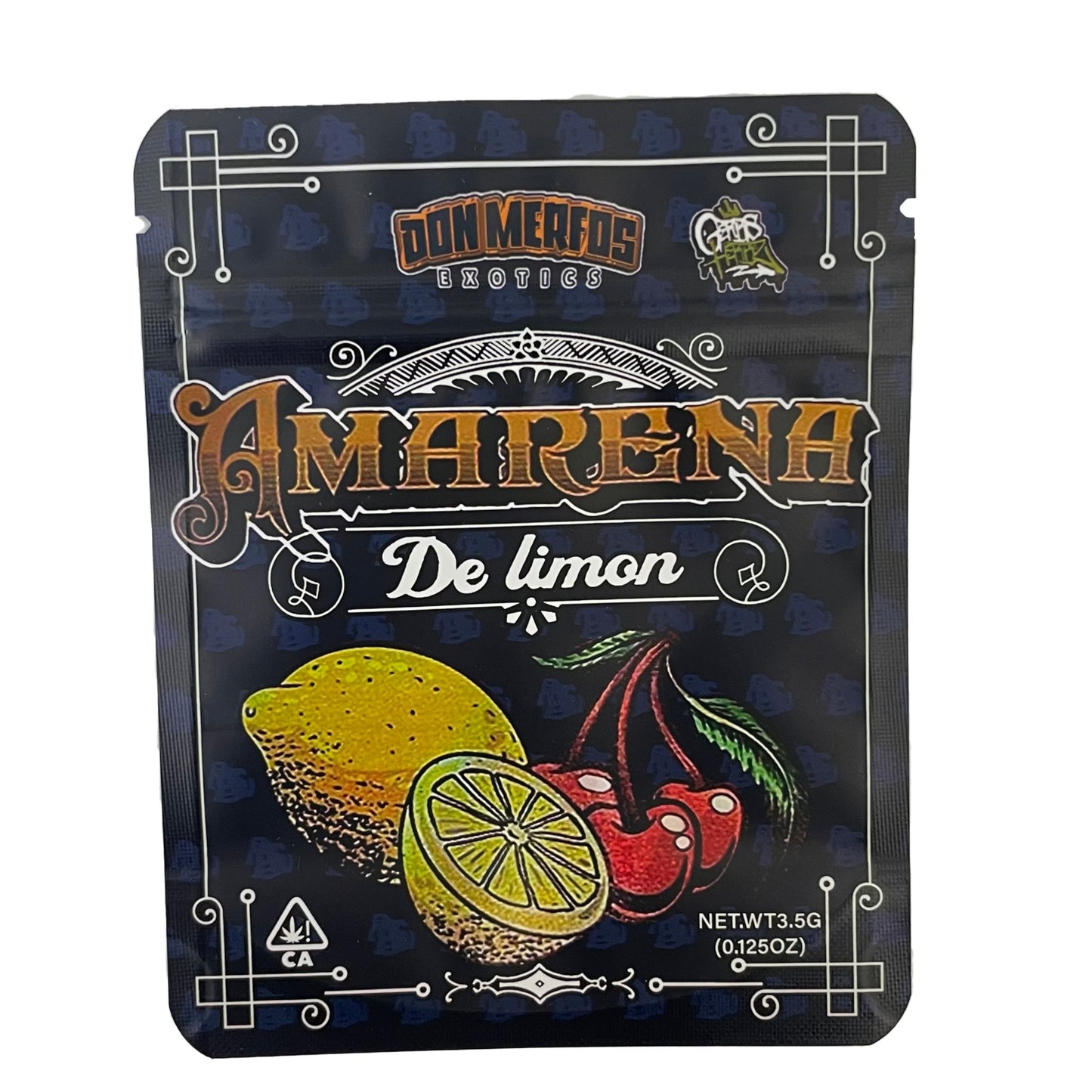 Amarena De Limone Don Merfos 3.5G Mylar Bags