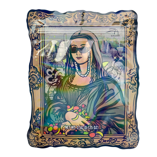 Mona Lisa Runts 3.5G Mylar Bags