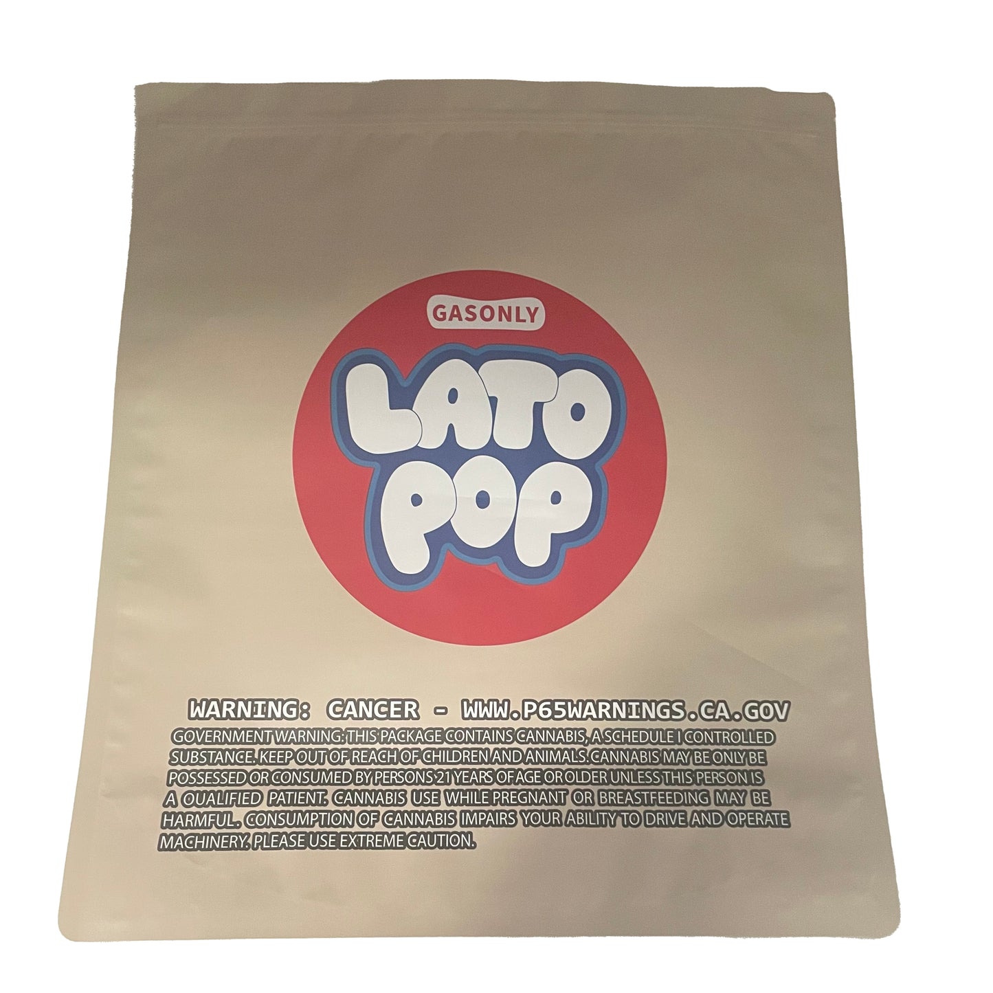 Lato POP POUND Mylar Bags