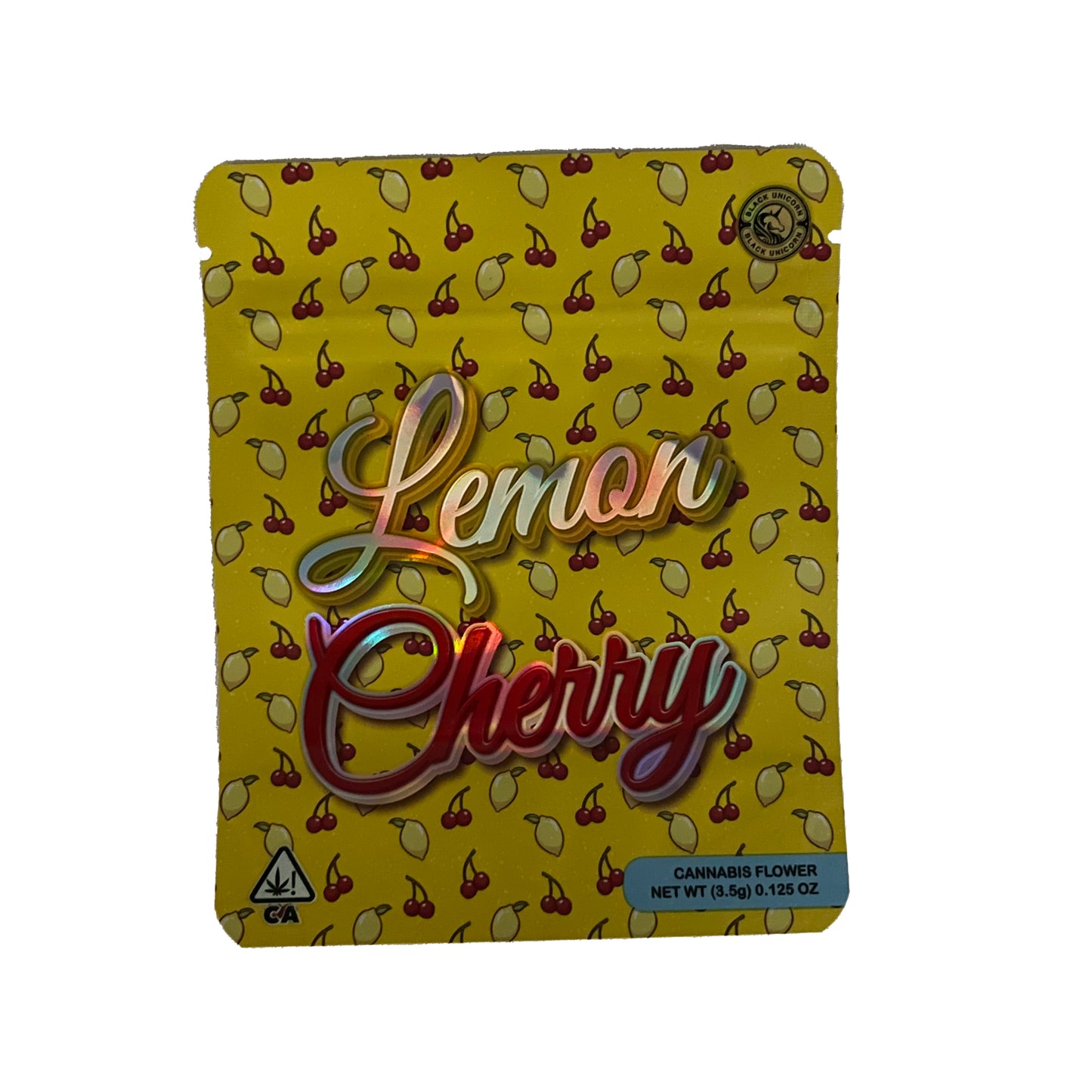 Lemon Cherry 3.5G Mylar Bags