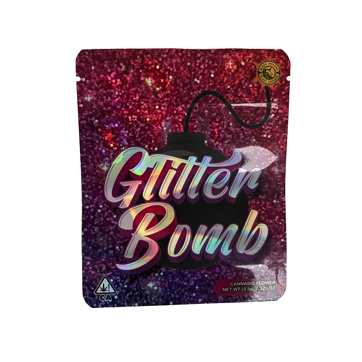 Glitter Bomb 3.5G Mylar Bags