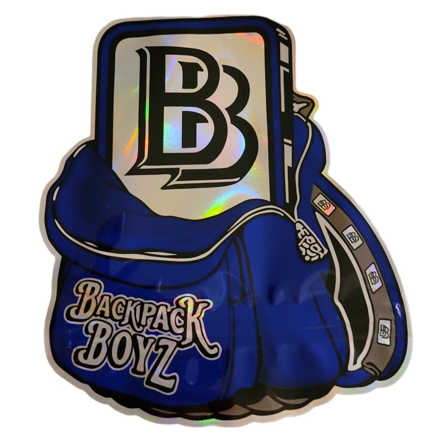 Blue BackPack Boyz  3.5G Mylar Bags